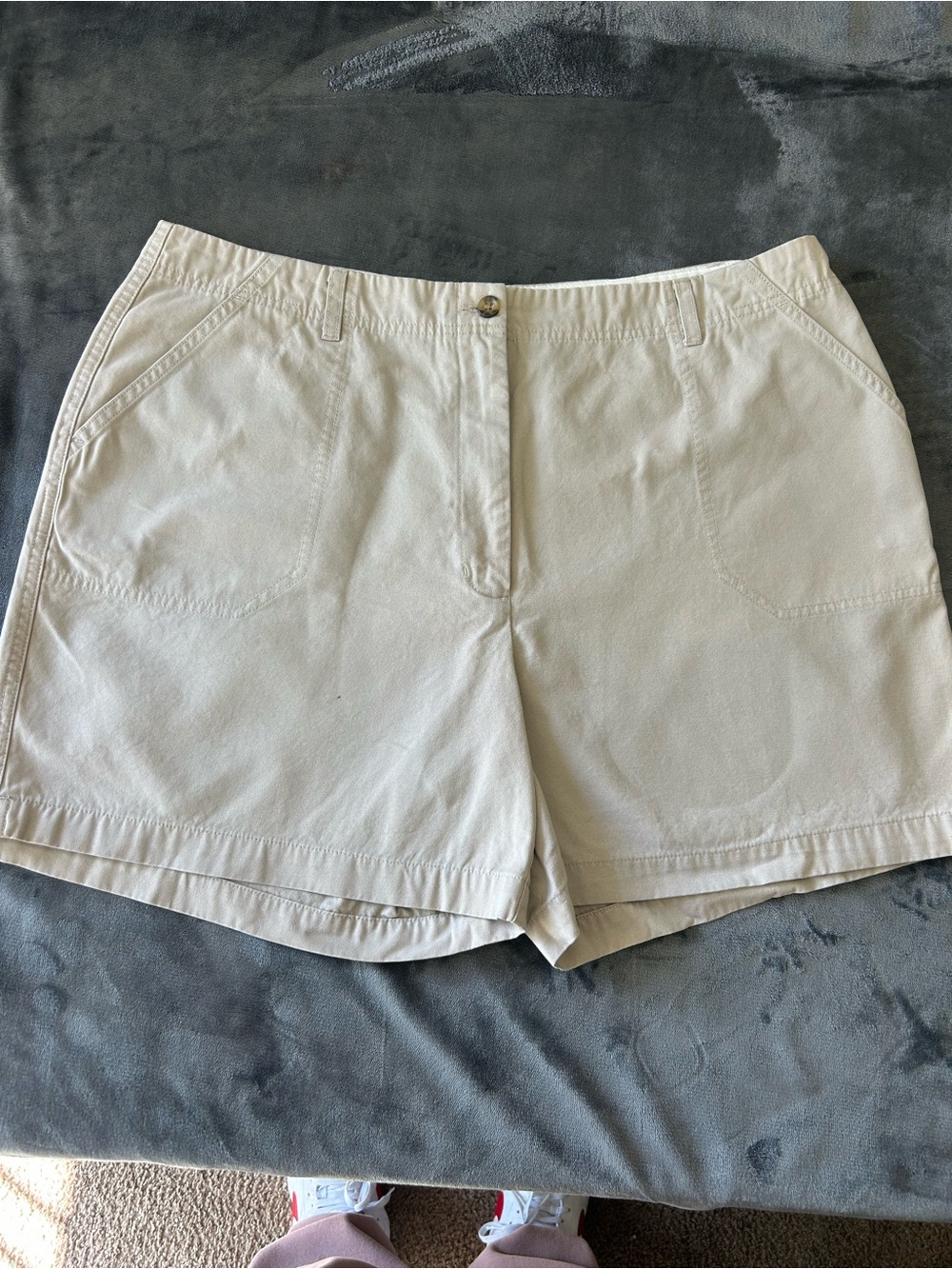 Eddie Bauer Women's Khaki/Tan Casual Shorts